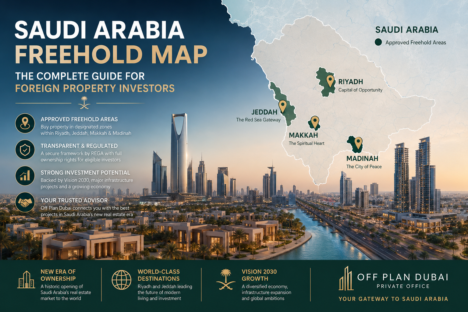 Saudi Arabia Freehold Map